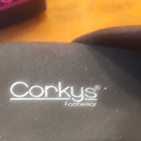 Black Suede Clogs with Silver Accents - Picture 2 of 5